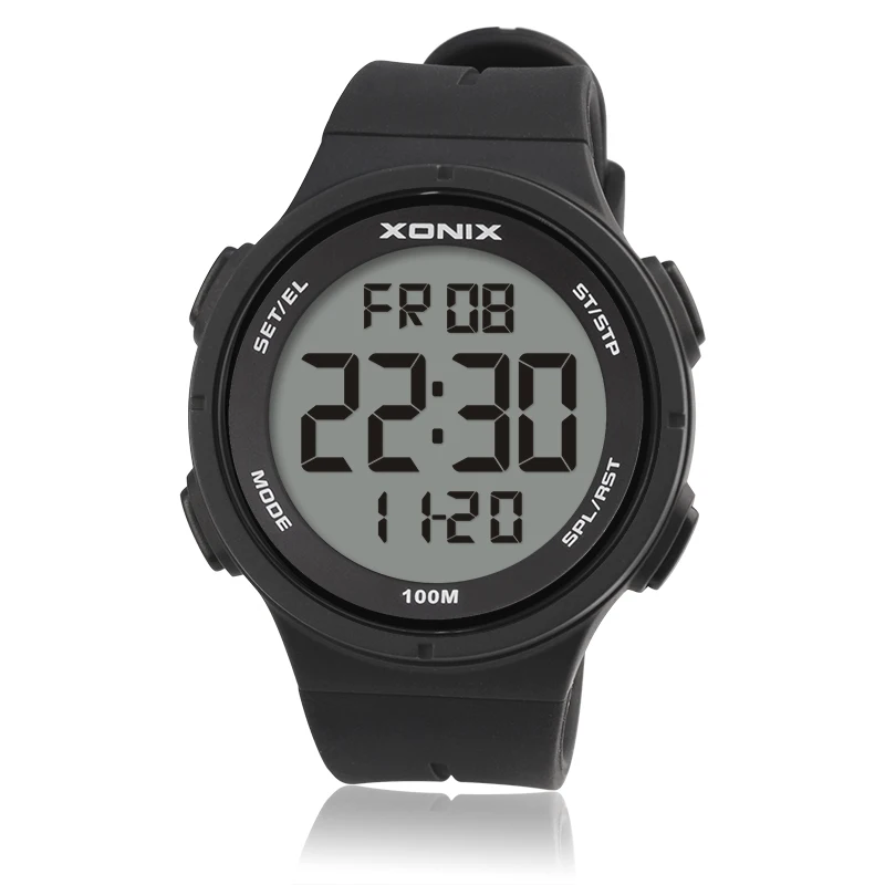 XONIX ساعات رياضية للرجال قياس درجة الحرارة ساعة ر...