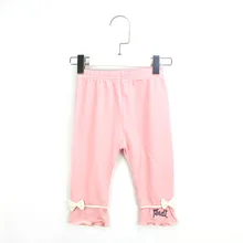 Брендовая детская одежда для маленьких сестер, новые летние товары, Специальное одобрение, корейский стиль, для детей от 2 до 6 лет, Капри с героями мультфильмов для девочек