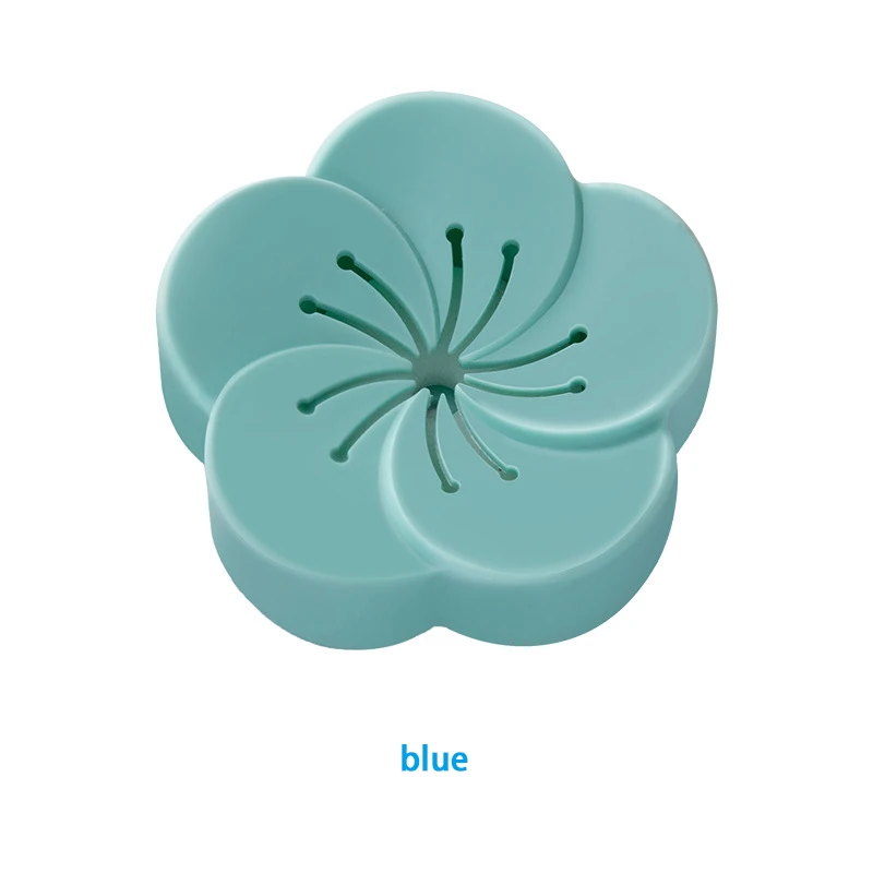 Цветок коробка для ароматерапии шкаф дезодорант коробка дома для спальни ванной комнаты туалета дезодорант ароматерапия коробка для хранения - Цвет: blue