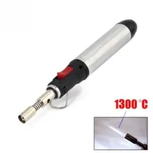 Electronics DIY Tool 12ml Gas Blow Torch Soldering Solder Iron Gun with Tool Tip Cordless Pen Burner Wholesale