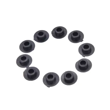 

ZLinKJ 100PCS M4-20 Black Hex Socket Allen Bolt Screw Nut Hexagon Head Cover Cap Protector Fasteners Screws Covers Caps