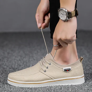 

New Trend Fashion Men Sneakers Anti Slip Men Casual Shoes Good Quality Canvas Men Shoes Big Size 39-46 Footwear Adult Brand