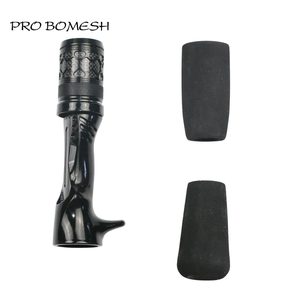 Pro Bomesh 1set 53g Splited Casting Reel Seat Eva Handle Kit Diy