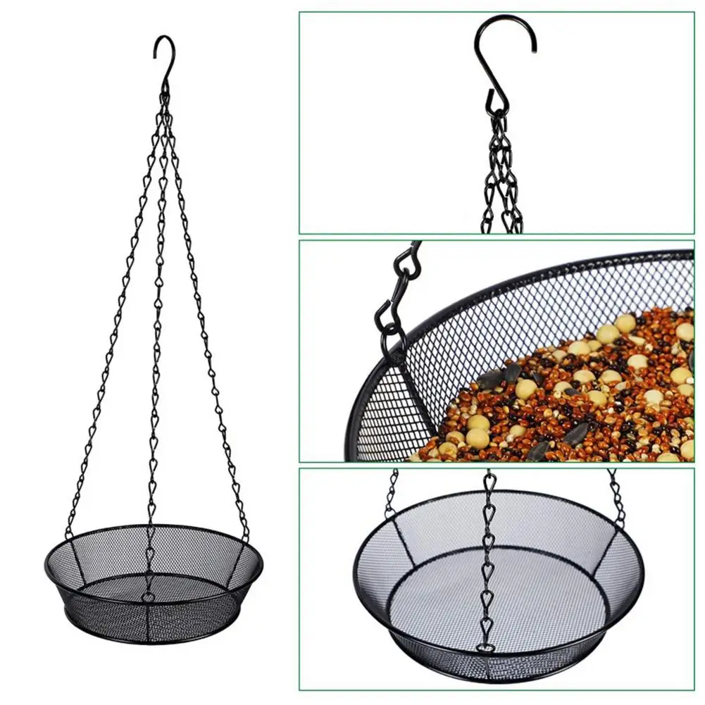 Hanging Wild Bird Seed Feeder Bird Feeding Tool Garden Paddock Outdoor Decoration Pet Supplies Tableware Feeder Supplies