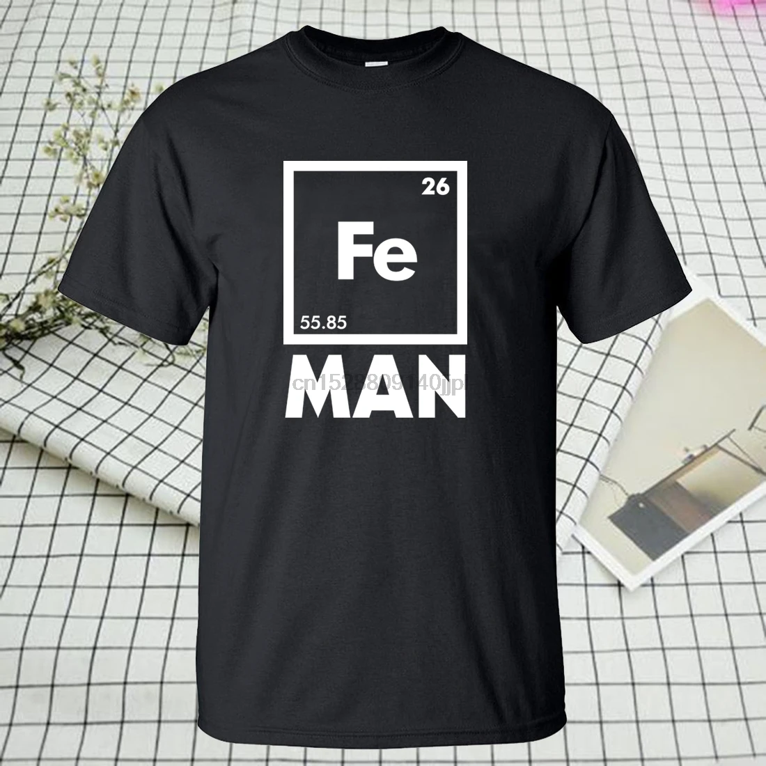 Футболка Iron Science забавная футболка с химией Fe perioical Table коллекция 2020 года летние
