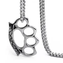 Tauren plumero de nudillos de Metal grueso, decoración de bolsillo al aire libre, herramienta de defensa de seguridad EDC portátil, creatividad