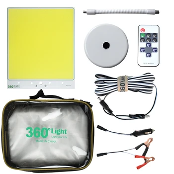 

portable detachable 50W LED Panel Light 12V COB foco Ceiling Lamp aluminium alloy task light magnetic base Working lamp