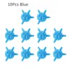 10pcs Blue