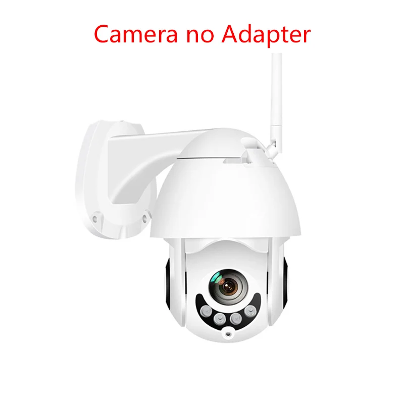 H.265 1080P WiFi IP камера беспроводная Проводная PTZ наружная скорость купольная CCTV камера видеонаблюдения приложение ICSee двухстороннее аудио ONVIF - Цвет: camera no adapter