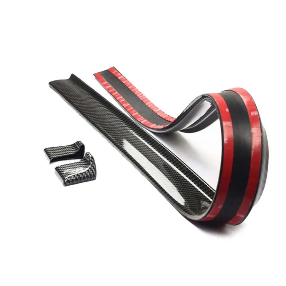 1,5 м coche-estilo de 5D de fibra de carbono Спойлеры estilo DIY Refit спойлер