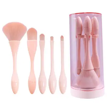 

Portable Soft Makeup Brushes Cute Pink Cosmetic Brush Suit Beauty Tool Beauty Make Up Brush Set for Makeup pincel maquiagem R11