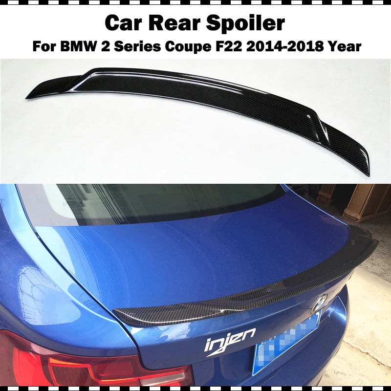Для BMW 2 серии coupe 220i 225i M235i M240i EXOT Стиль углеродного волокна задний спойлер