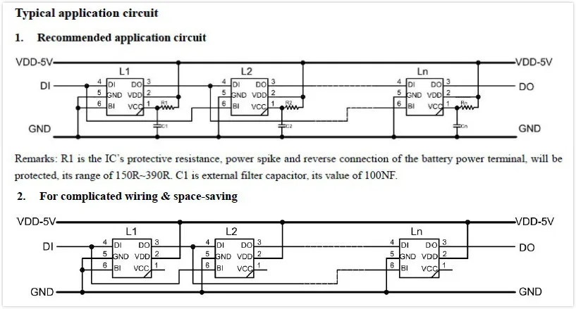 DC5V WS2813B WS2818 чип смарт встроенный IC адресуемый SMD5050 один IC 1000 шт./катушка
