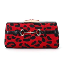 

2022 fashion and luxury ladies bridal leopard print handbags suitable for birthday dinner bags