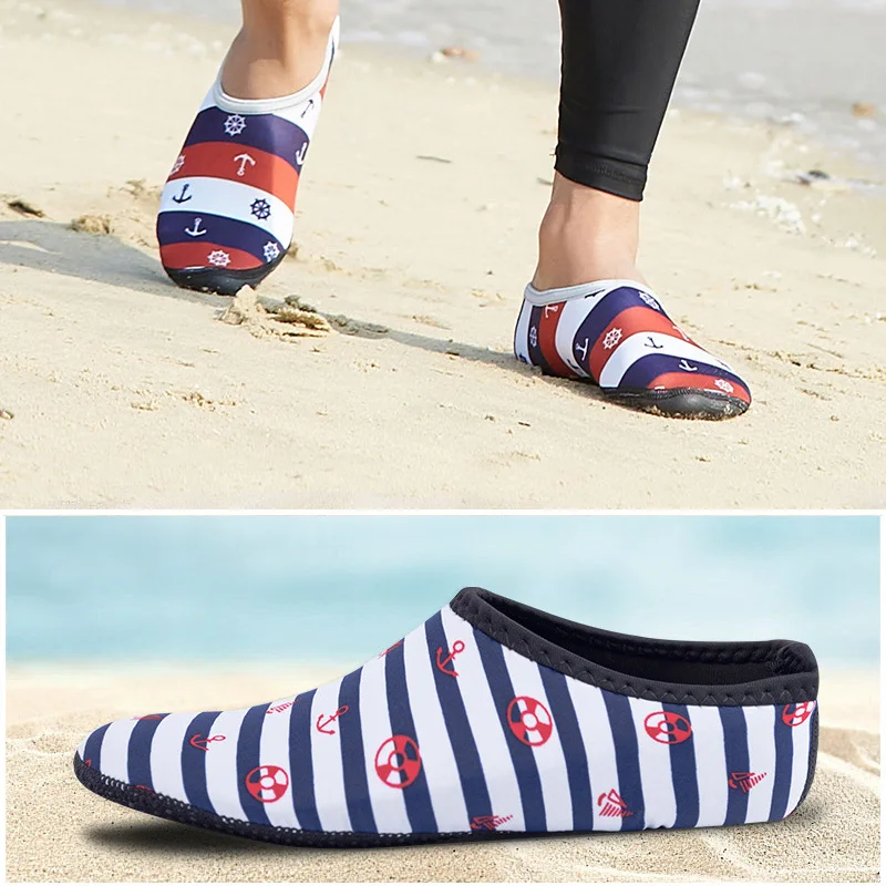 Женская и мужская обувь для купания, быстросохнущие носки без шнуровки, для пляжа, для плавания, для подводного плавания, для занятий йогой