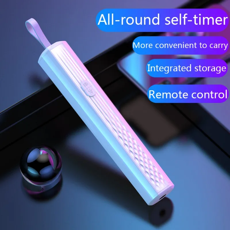 Скрытая Горизонтальная и вертикальная селфи-Палка с Bluetooth, нескользящая универсальная Складная подставка для телефона, подставка для фотосъемки без штатива