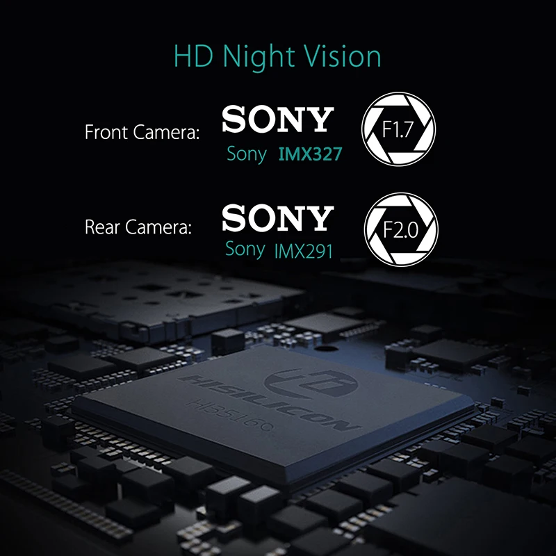 Видеорегистратор Blueskysea Mini 0906 Pro с двумя объективами Wi Fi GPS 1080P DVR Sony IMX327 WDR g датчик