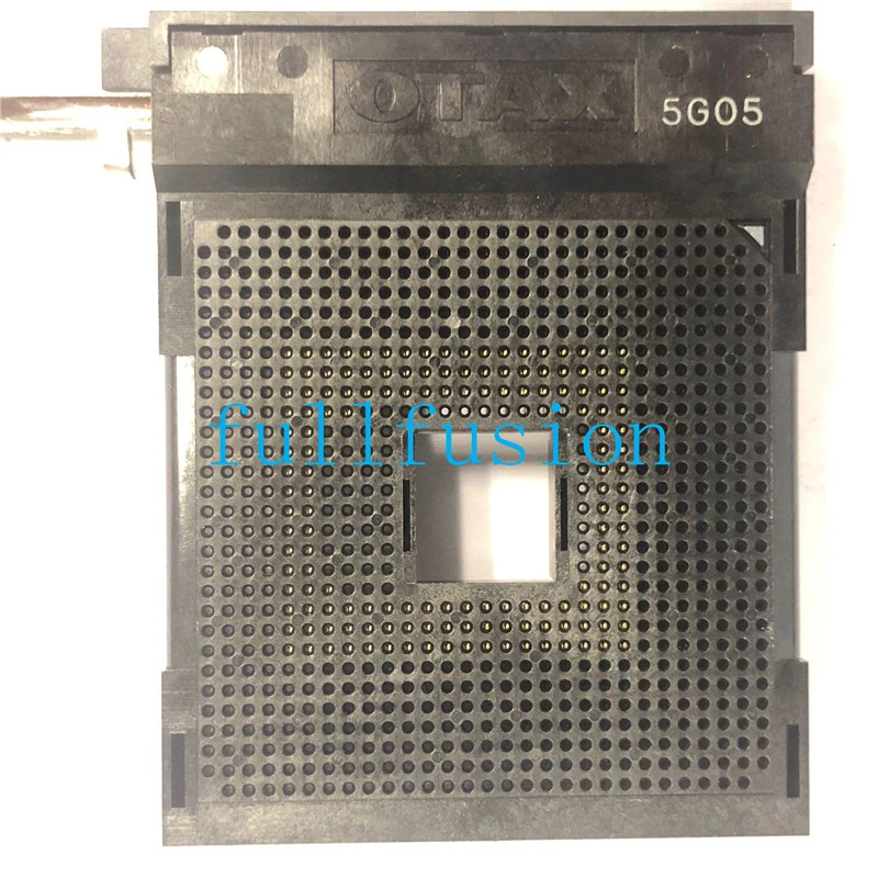 PGA754 IC Test Socket 1.27mm Pitch Matrix 29x29 ZIF PGA754 Socket