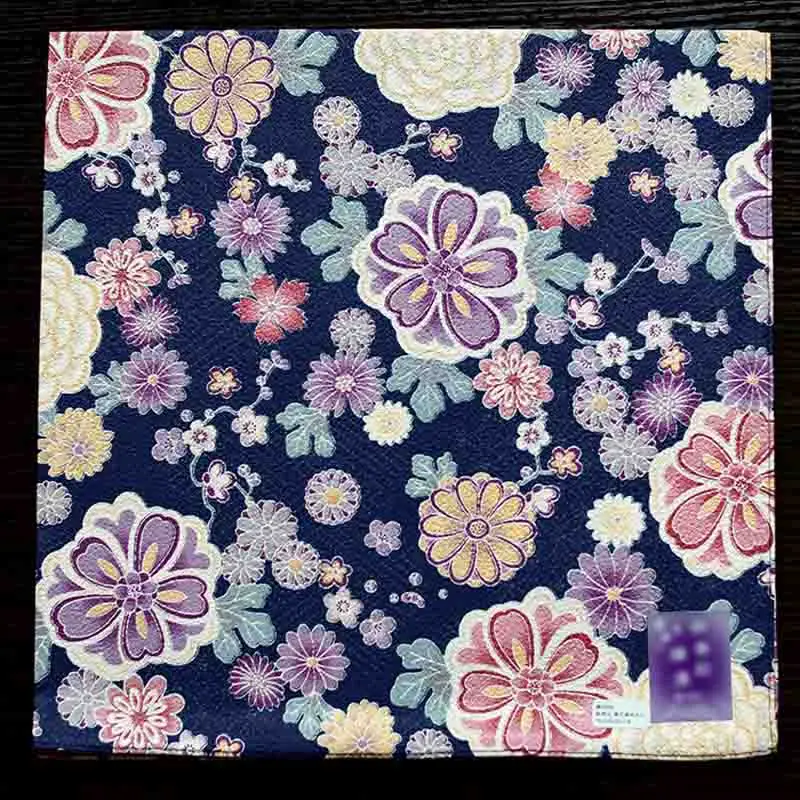  Nice Daisy Colorful Printing Large Square Handkerchiefs 53*53cm Women's Multi-use Soft Cotton Kerch