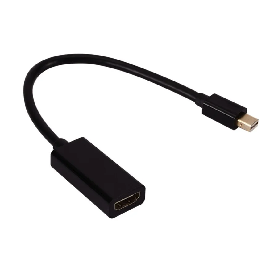 HDMI to AV Adapter Mini Display Port DP Male to HDMI-compatible Female Adapter Converter Cable For Apple Mac Macbook Pro Air Laptop