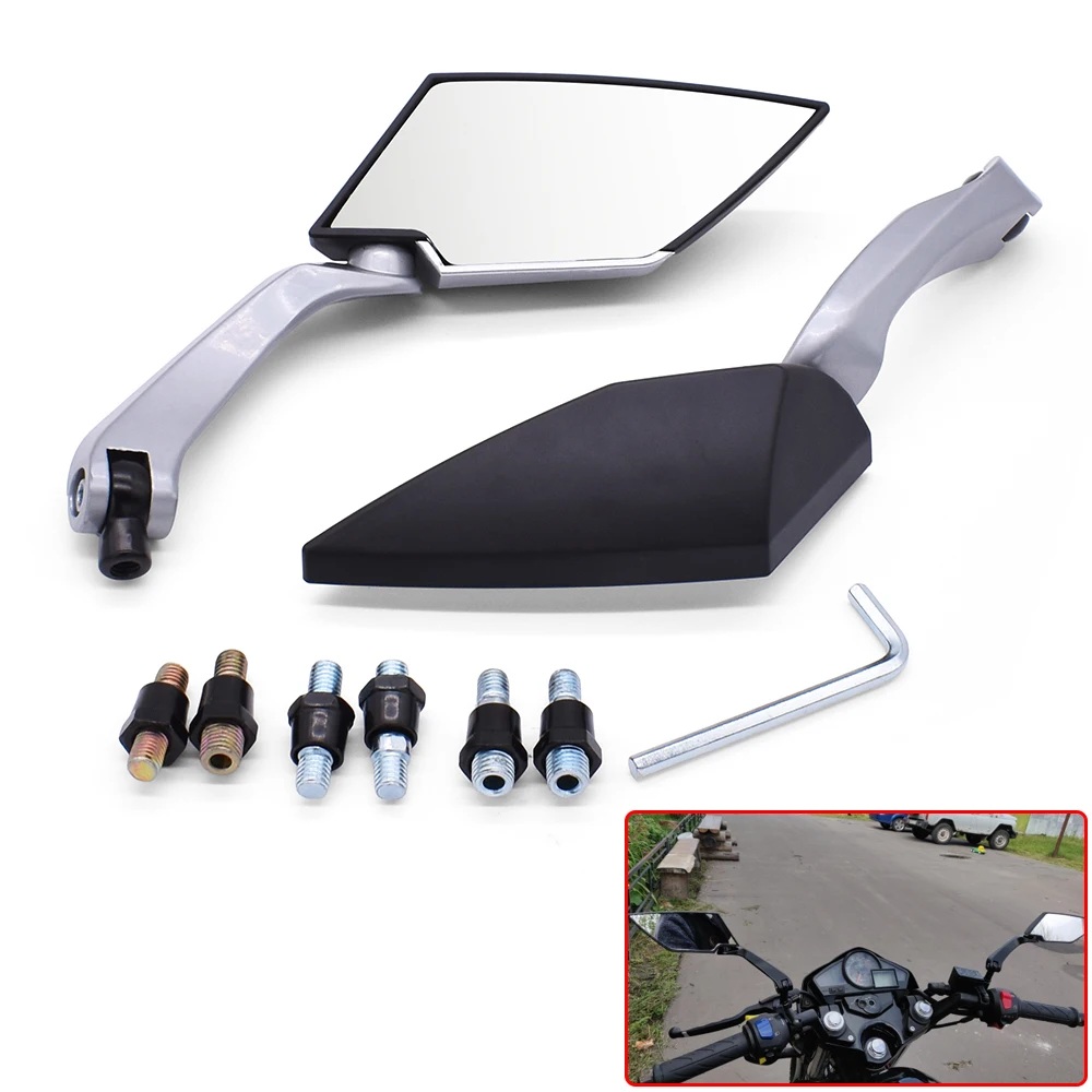 Newest Motorcycle Mirror Side Mirrors Rear View Convex Mirror For Yamaha Wr450f Wr250r Wr250x