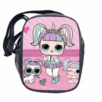 

LOL Dolls Shoulder Bag Boys Girls Students School Crossbody Bag Kids Bookbag Travel Messenger Bag