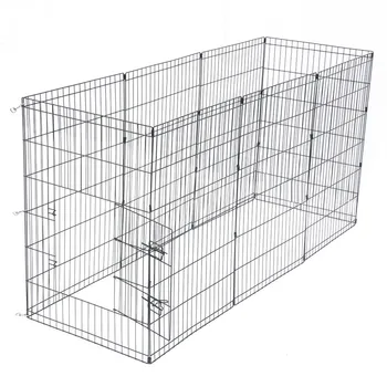 

FoldingPet Playpen Crate Iron Fence Puppy Kennel House Exercise Training Puppy Kitten Space Dog Gate Supplies For Pet