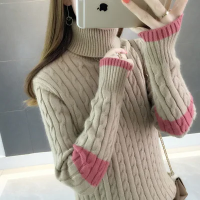 2020 High Quality Thick Warm Winter Women Sweater