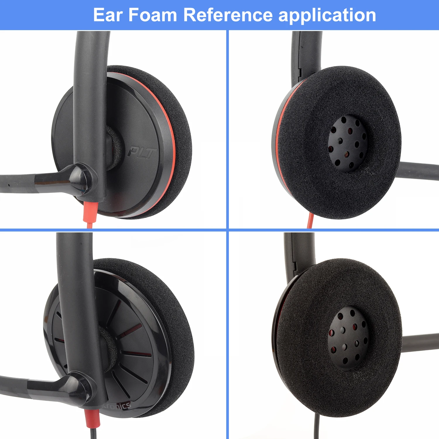 Busa Bantalan Telinga untuk Plantronics 