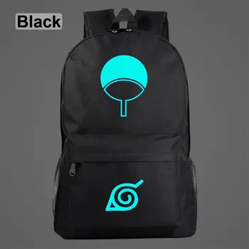 

AL2708 New Luminous Anime Cartoon Sasuke Sharingan Boy Girl School bag Teenagers Student Schoolbags Women Packsack Men Backpack