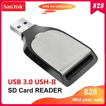 

Original Sandisk Extreme PRO SD Card reader usb 3.0 UHS-II SD Card Smart Memory Card Reader High Speed UHS-II CARD Reader/Writer