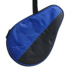 100% Brand New and High Quality Portable Waterproof Table Tennis Racket Case Bag For Ping Pong Paddle Bat Cover