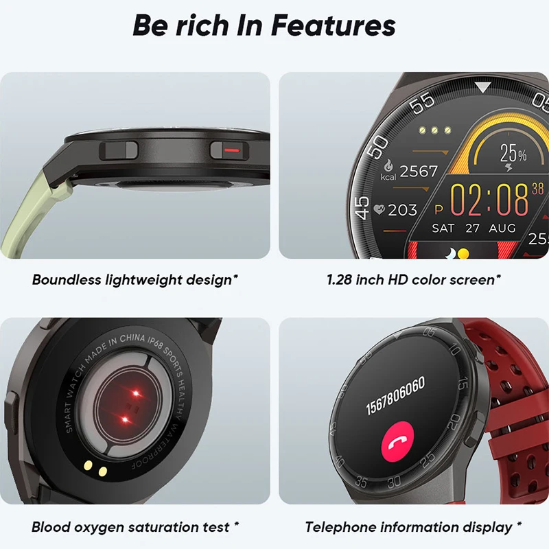 Rastreador de Freqüência Sphygmomanômetro à Prova Smartver para Android Lige Novo Relógio Inteligente Mulher Homem Atividade Cardíaca Dwaterproof Água Ios 2022 - Image 6