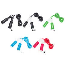 Регулируемая Скакалка для фитнеса, тренировки, упражнения, противоскользящая Скакалка для мужчин и женщин, Скакалка для прыжков с ручками из пены с памятью