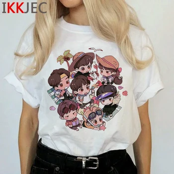 

Bangtan Boys Jimin V Harajuku T Shirt Women Fake Love Ullzang T-shirt Jungkook J-hope Rm Suga Jin Tshirt Cartoon Top Tees Female