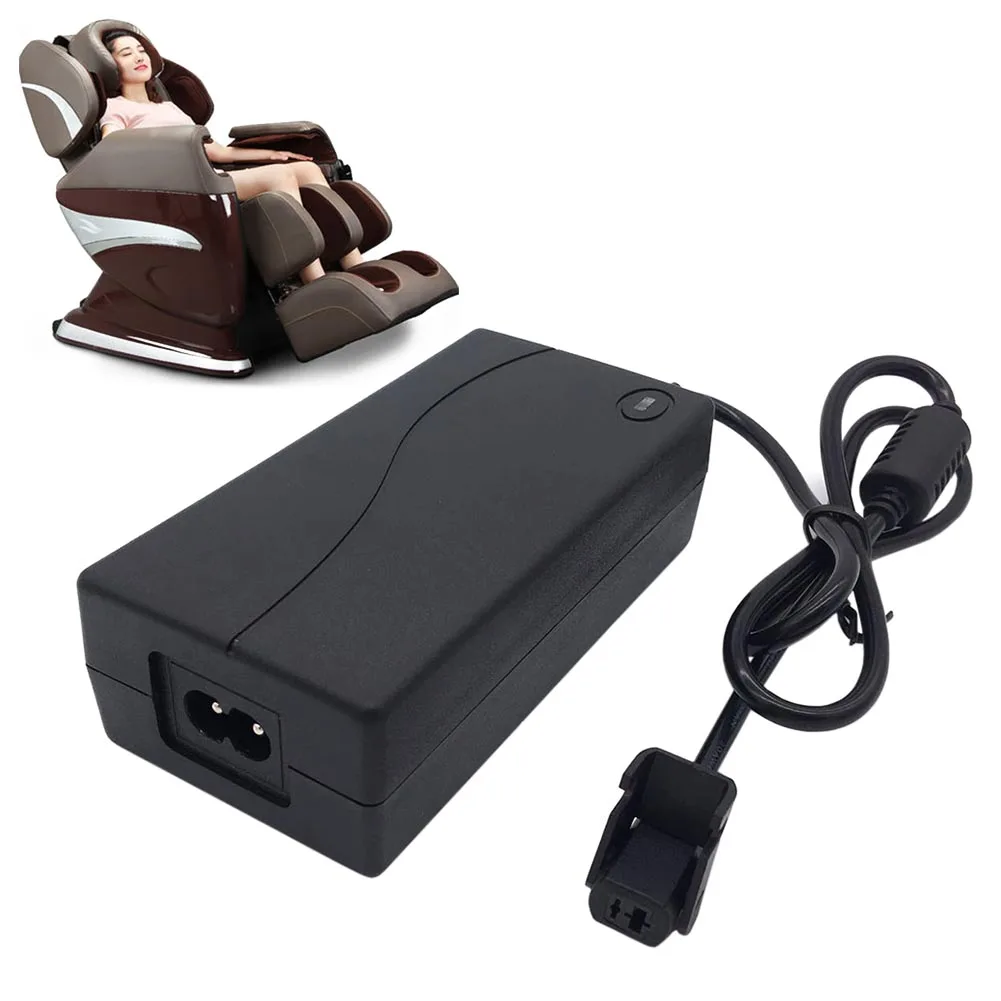 29V 2A Sofa Power Supply Adapter Transformer Electric Recliner Universal Converter 2Pin Practical Short Circuit Massage Chair