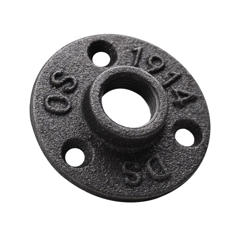 

3-hole with the Word Cast-iron Flange Retro LOFT Industrial-Style Primary Color Wall Fixed Open Bite Flange Base Accessories