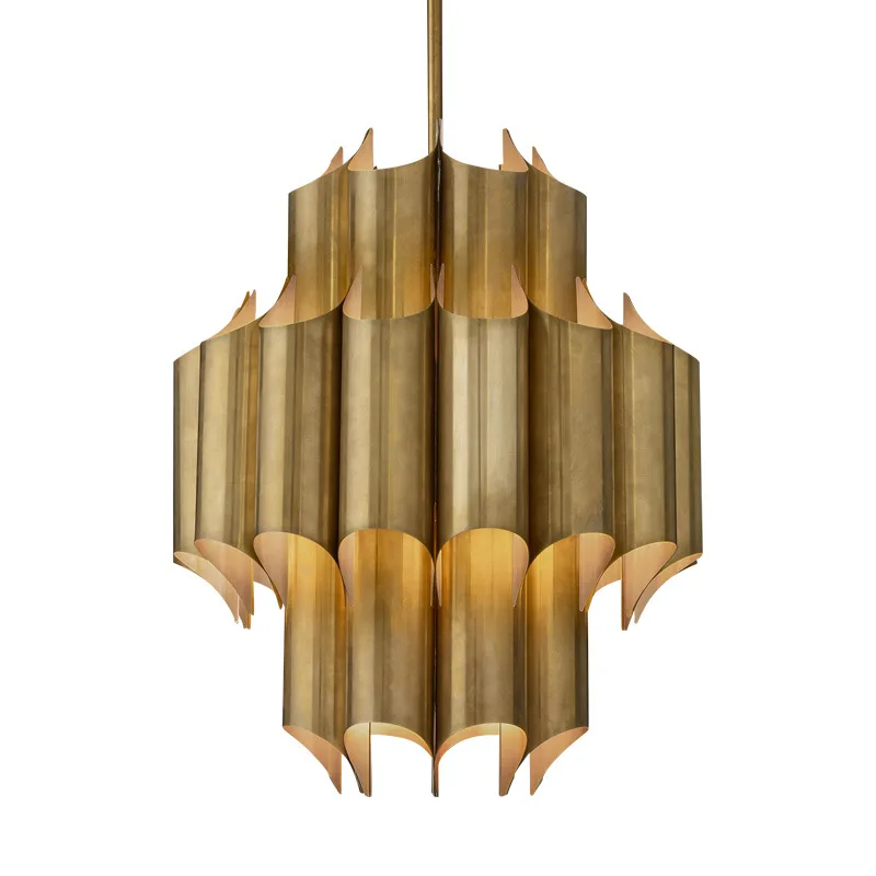 Fluted Chandelier