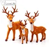 15/20/25cm Reindeer Christmas Deer Xmas Elk Plush Simulation Christmas Decorations For Home Merry Christmas New Year Ornaments ► Photo 3/6