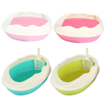 

Toilet Bedpan Cat litter Box Cat Dog Tray Toilet Supply Teddy Anti-Splash Pet Dog Toilet Puppy Indoor Home