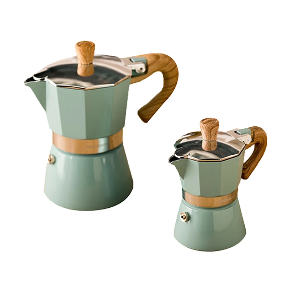 Espresso Moka Pot Aluminum Italian Cafe 