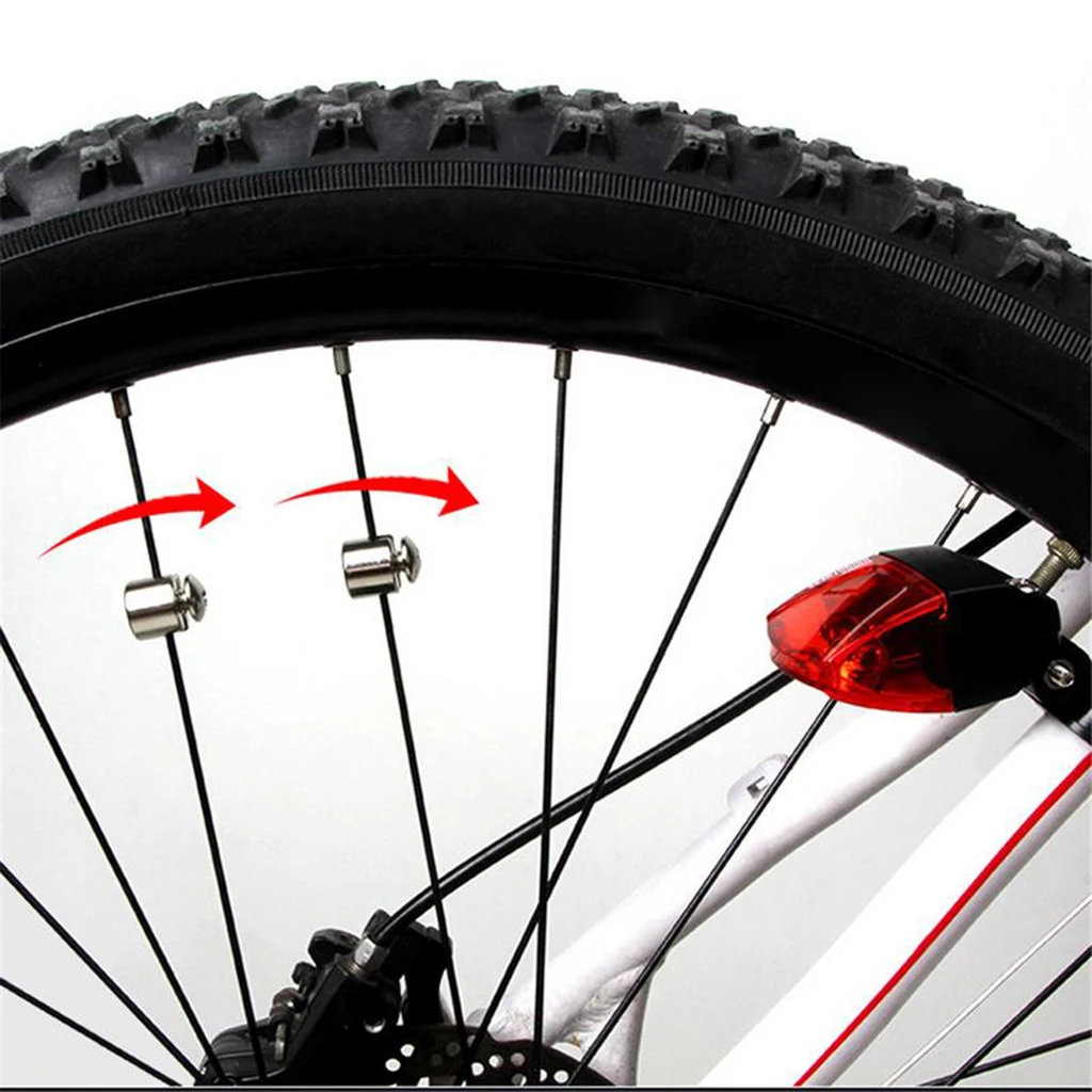 Self-generating LED Bike Bicycle Tail Light Mountain Road Bike Cycling Rear Light Easy to Install for Cycling Safety Flashlight