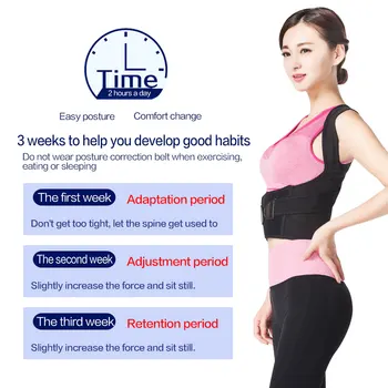 

Adjustable Brace Support Belt Men Female Posture Corrector Pain Belt Corset Back Posture Corrector Corset S-3XL