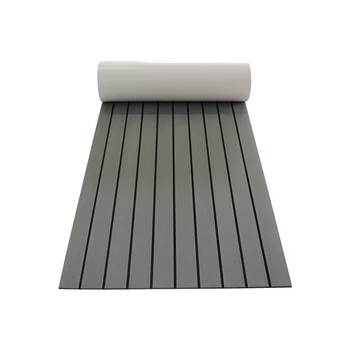 

450mmx2400mmx5mm Self-Adhesive Foam Teak Decking EVA Foam Marine Flooring Faux Boat Decking Sheet Marine Accessories