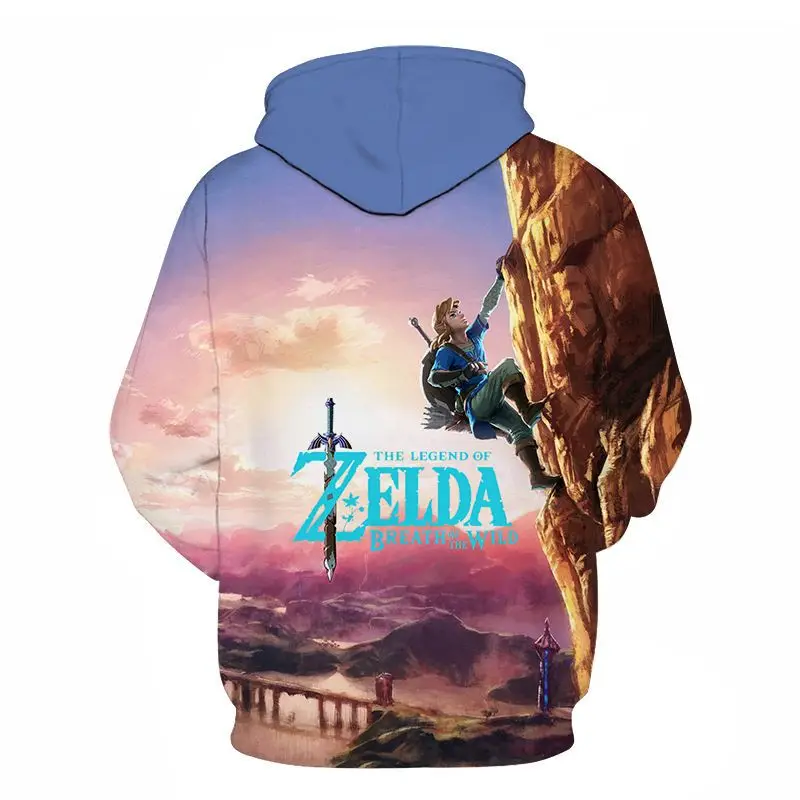 

Zelda3D Digital Men's Casual Hooded Sweatshirt