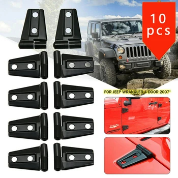 

10PCS Hood & Door Hinge Cover Decoration For Jeep Wrangler JL 2018-2019 Brand New And High Quality