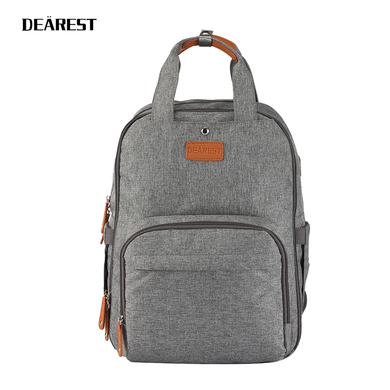 

High Quality Mommy Bag Milk Bottle Keep Warm Diaper Backpack Stroller Bag