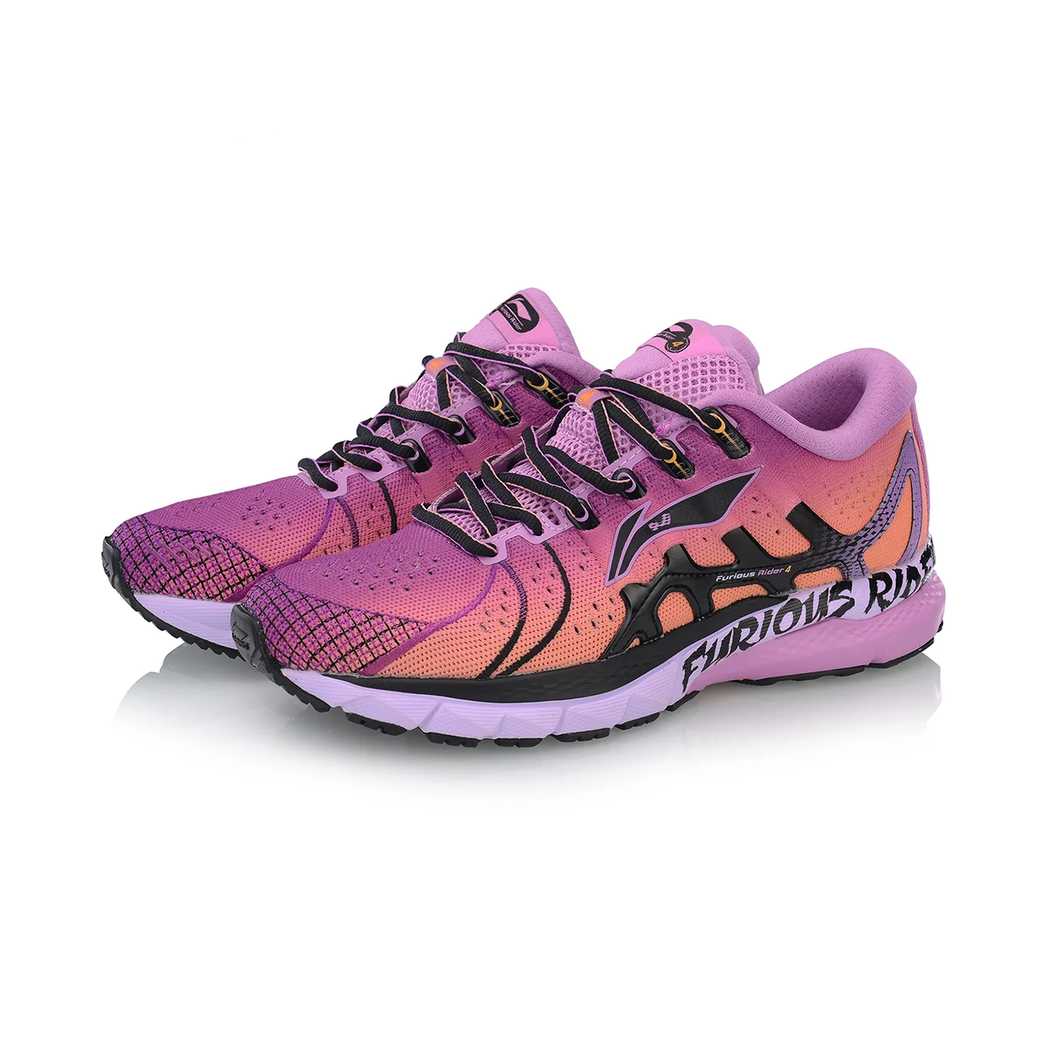 Li Ning Для женщин FURIOUS RIDER 4 тренировочная обувь для бега OS Подушки Внутри Ли Нин