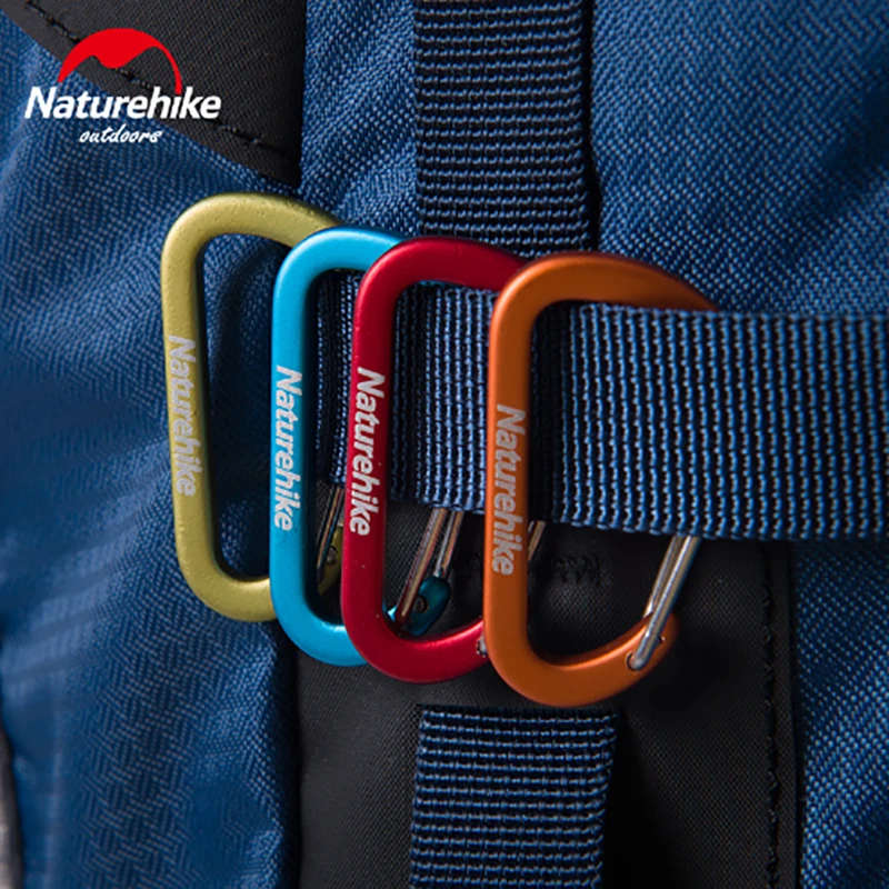 Naturehike пряжки D Style многоцелевой карабин для кемпинга металлическая пряжка 4 см