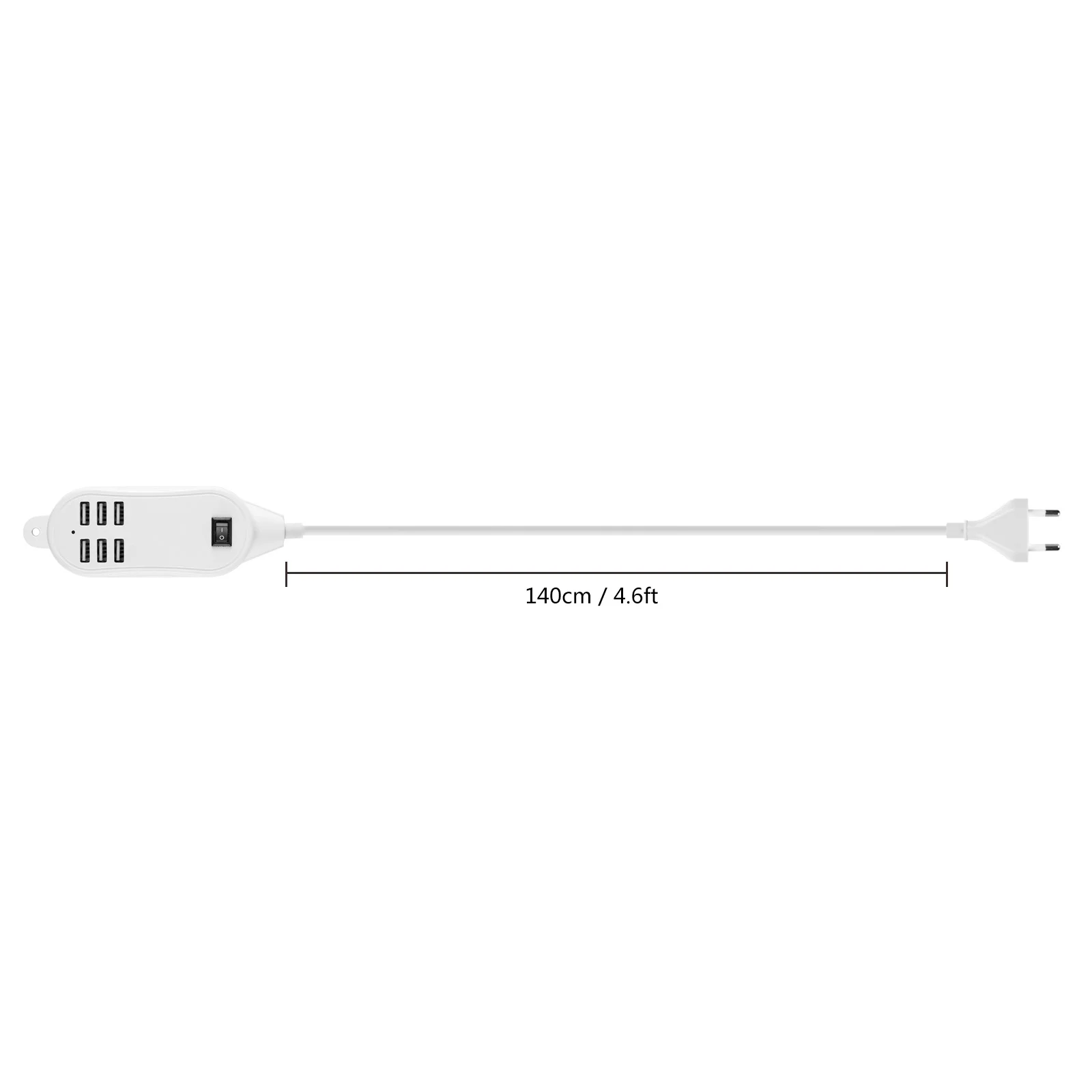 6 usb портов, зарядное устройство для телефона, концентратор 25 Вт, 5А, настольная розетка для ЕС/США, розетка для зарядки, удлинитель, адаптер питания для iPhone